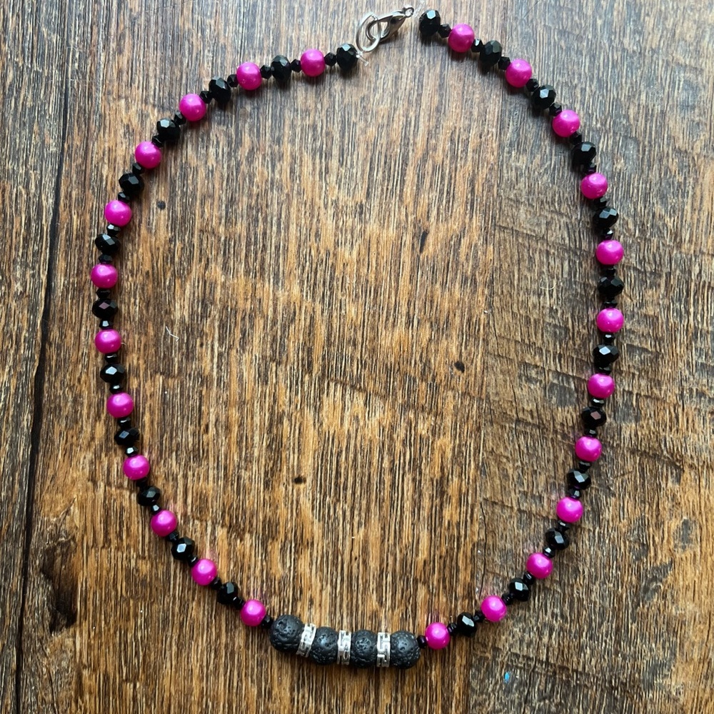 Lava Bead essential oil necklace